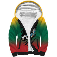 Lithuania Vytis Sherpa Hoodie Lietuvos Chasing and Fighting