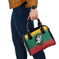 Lithuania Vytis Shoulder Handbag Lietuvos Chasing and Fighting
