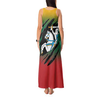 Lithuania Vytis Tank Maxi Dress Lietuvos Chasing and Fighting