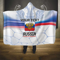 Personalized Russia Double-headed Eagle Hooded Blanket Special Flag Style