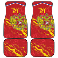 Custom Russia with Double-headed Eagle Car Mats LT9 - Wonder Print Shop