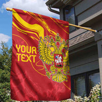 Custom Russia with Double-headed Eagle Garden Flag - Wonder Print Shop