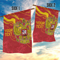 Custom Russia with Double-headed Eagle Garden Flag - Wonder Print Shop