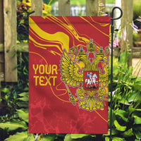 Custom Russia with Double-headed Eagle Garden Flag - Wonder Print Shop