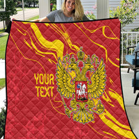 Custom Russia with Double-headed Eagle Quilt - Wonder Print Shop