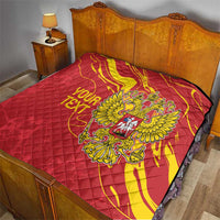 Custom Russia with Double-headed Eagle Quilt - Wonder Print Shop