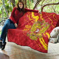 Custom Russia with Double-headed Eagle Quilt - Wonder Print Shop