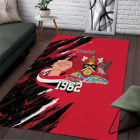 Trinidad and Tobago 1962 Personalized Area Rug Happy Independence Day August 31th - Wonder Print Shop