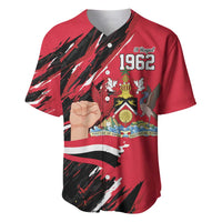 Trinidad and Tobago 1962 Personalized Baseball Jersey Happy Independence Day August 31th - Wonder Print Shop