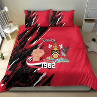 Trinidad and Tobago 1962 Personalized Bedding Set Happy Independence Day August 31th - Wonder Print Shop