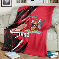 Trinidad and Tobago 1962 Personalized Blanket Happy Independence Day August 31th - Wonder Print Shop