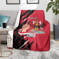 Trinidad and Tobago 1962 Personalized Blanket Happy Independence Day August 31th - Wonder Print Shop