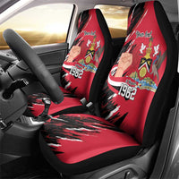 Trinidad and Tobago 1962 Personalized Car Seat Cover Happy Independence Day August 31th - Wonder Print Shop