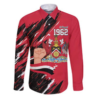 Trinidad and Tobago 1962 Personalized Family Matching Long Sleeve Bodycon Dress and Hawaiian Shirt Happy Independence Day August 31th - Wonder Print Shop