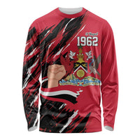 Trinidad and Tobago 1962 Personalized Long Sleeve Shirt Happy Independence Day August 31th - Wonder Print Shop