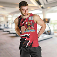 Trinidad and Tobago 1962 Personalized Men Tank Top Happy Independence Day August 31th - Wonder Print Shop