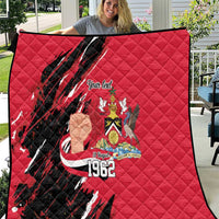 Trinidad and Tobago 1962 Personalized Quilt Happy Independence Day August 31th - Wonder Print Shop