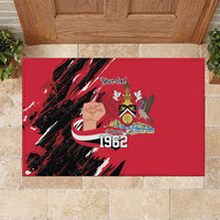 Trinidad and Tobago 1962 Personalized Rubber Doormat Happy Independence Day August 31th - Wonder Print Shop