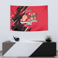 Trinidad and Tobago 1962 Personalized Tapestry Happy Independence Day August 31th - Wonder Print Shop