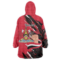 Trinidad and Tobago 1962 Personalized Wearable Blanket Hoodie Happy Independence Day August 31th - Wonder Print Shop