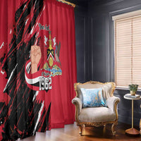 Trinidad and Tobago 1962 Personalized Window Curtain Happy Independence Day August 31th - Wonder Print Shop
