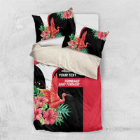 Trinidad and Tobago Personalized Bedding Set Scarlet Ibis Tropical - Wonder Print Shop