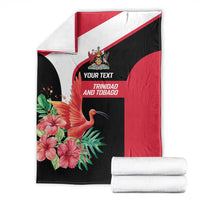 Trinidad and Tobago Personalized Blanket Scarlet Ibis Tropical - Wonder Print Shop
