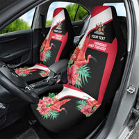 Trinidad and Tobago Personalized Car Seat Cover Scarlet Ibis Tropical - Wonder Print Shop