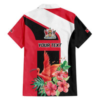 Trinidad and Tobago Personalized Family Matching Tank Maxi Dress and Hawaiian Shirt Scarlet Ibis Tropical - Wonder Print Shop