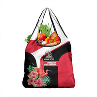 Trinidad and Tobago Personalized Grocery Bag Scarlet Ibis Tropical - Wonder Print Shop