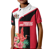 Trinidad and Tobago Personalized Kid Polo Shirt Scarlet Ibis Tropical - Wonder Print Shop