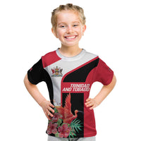 Trinidad and Tobago Personalized Kid T Shirt Scarlet Ibis Tropical - Wonder Print Shop