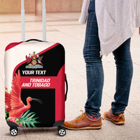 Trinidad and Tobago Personalized Luggage Cover Scarlet Ibis Tropical - Wonder Print Shop