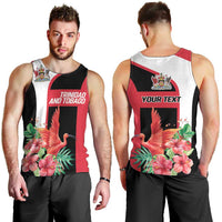 Trinidad and Tobago Personalized Men Tank Top Scarlet Ibis Tropical - Wonder Print Shop