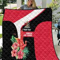 Trinidad and Tobago Personalized Quilt Scarlet Ibis Tropical - Wonder Print Shop
