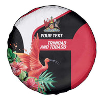 Trinidad and Tobago Personalized Spare Tire Cover Scarlet Ibis Tropical - Wonder Print Shop