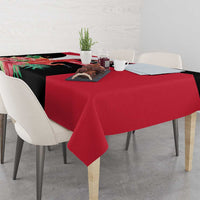Trinidad and Tobago Personalized Tablecloth Scarlet Ibis Tropical - Wonder Print Shop