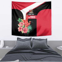 Trinidad and Tobago Personalized Tapestry Scarlet Ibis Tropical - Wonder Print Shop