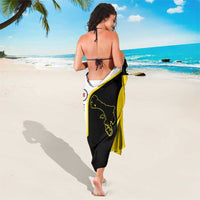Caribbean Bonaire Personalized Sarong Simple Flag Style - Wonder Print Shop
