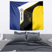 Caribbean Bonaire Personalized Tapestry Simple Flag Style - Wonder Print Shop
