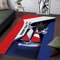 Caribbean Saba Personalized Area Rug Remis Velisque Sail the Seas - Wonder Print Shop