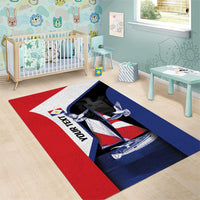 Caribbean Saba Personalized Area Rug Remis Velisque Sail the Seas - Wonder Print Shop