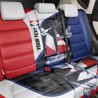 Caribbean Saba Personalized Back Car Seat Cover Remis Velisque Sail the Seas - Wonder Print Shop