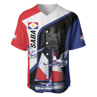 Caribbean Saba Personalized Baseball Jersey Remis Velisque Sail the Seas - Wonder Print Shop
