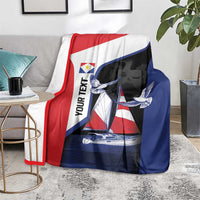 Caribbean Saba Personalized Blanket Remis Velisque Sail the Seas - Wonder Print Shop