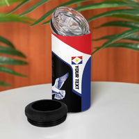 Caribbean Saba Personalized 4 in 1 Can Cooler Tumbler Remis Velisque Sail the Seas - Wonder Print Shop
