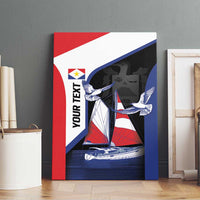 Caribbean Saba Personalized Canvas Wall Art Remis Velisque Sail the Seas - Wonder Print Shop
