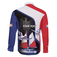 Caribbean Saba Personalized Family Matching Puletasi and Hawaiian Shirt Remis Velisque Sail the Seas - Wonder Print Shop