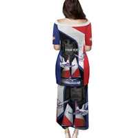 Caribbean Saba Personalized Family Matching Puletasi and Hawaiian Shirt Remis Velisque Sail the Seas - Wonder Print Shop