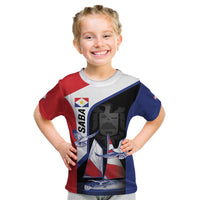 Caribbean Saba Personalized Kid T Shirt Remis Velisque Sail the Seas - Wonder Print Shop